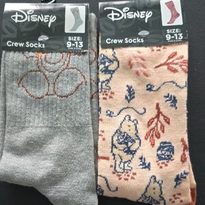 Disney Winnie The Pooh And Tigger Crew Socks for Men Or Women